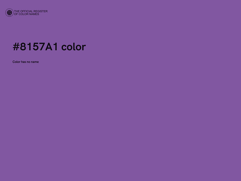 #8157A1 color image