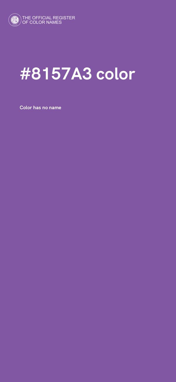 #8157A3 color image