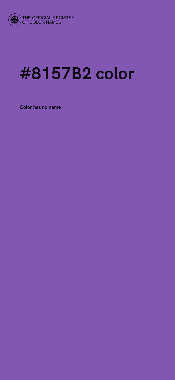 #8157B2 color image