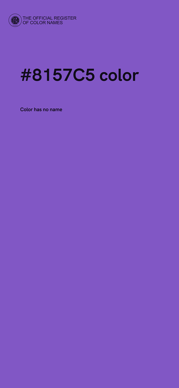 #8157C5 color image