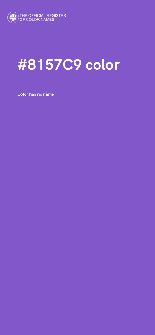 #8157C9 color image