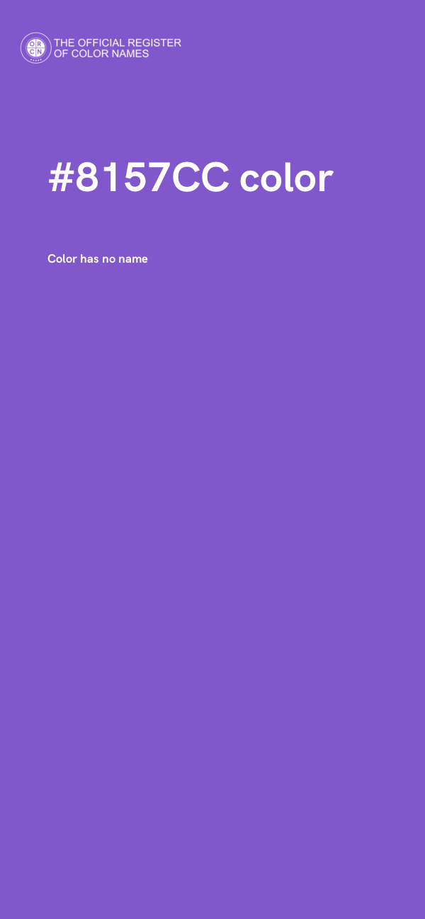 #8157CC color image