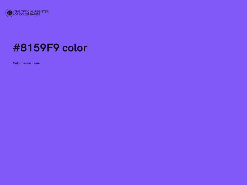 #8159F9 color image