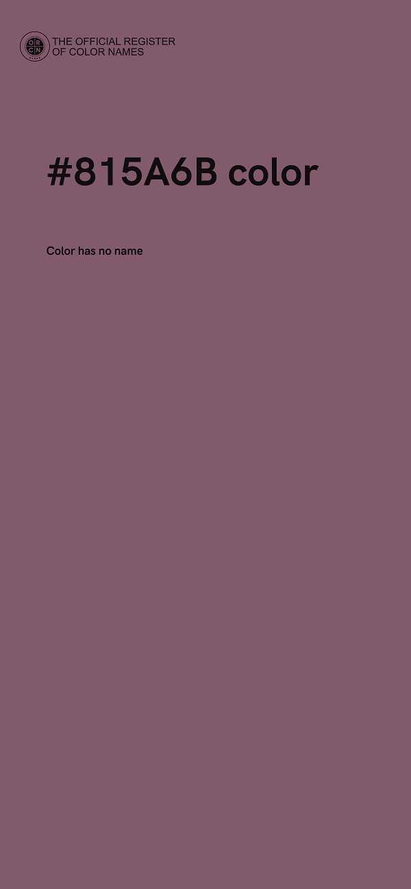 #815A6B color image