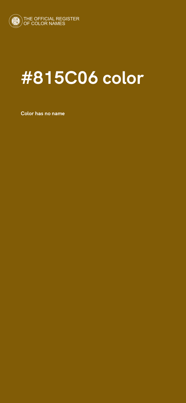 #815C06 color image