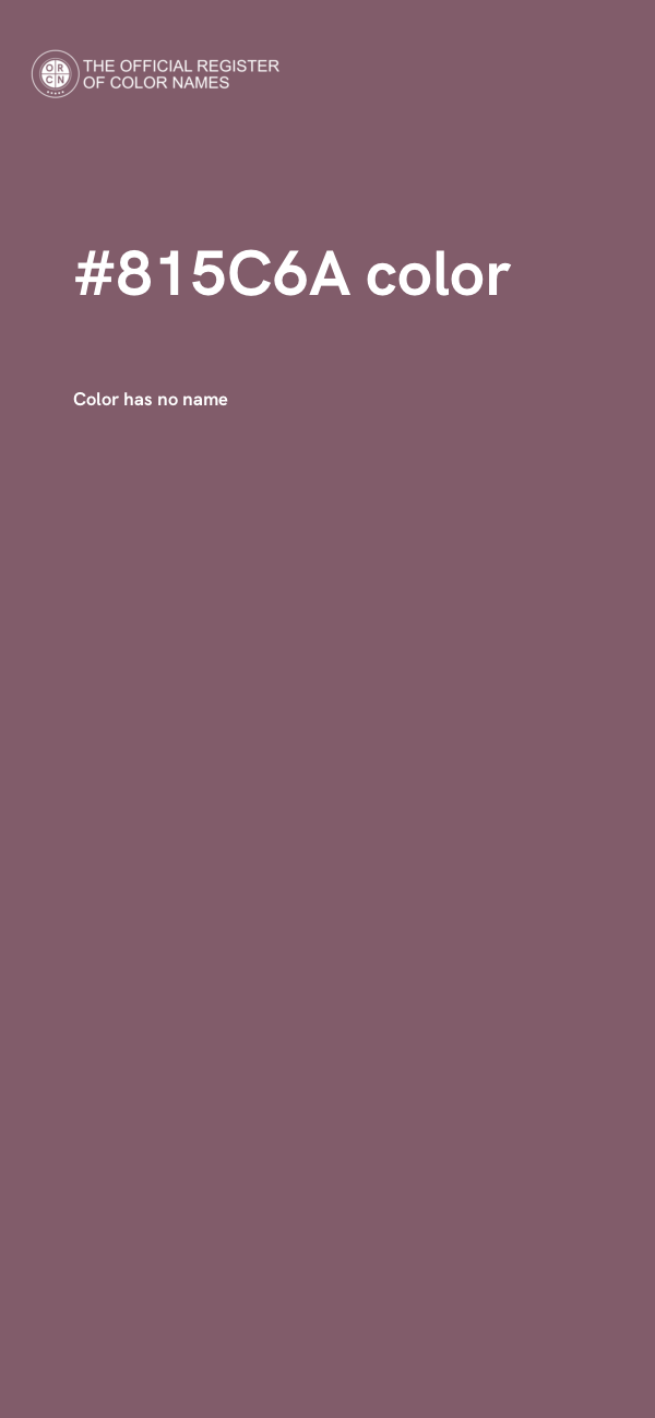 #815C6A color image
