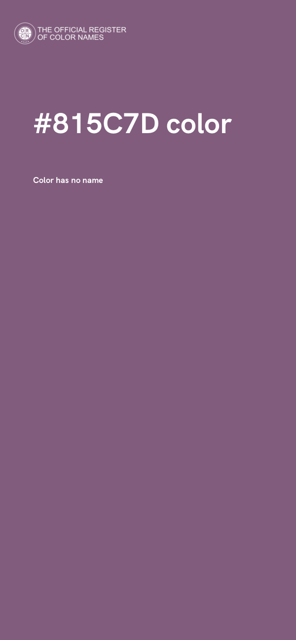#815C7D color image