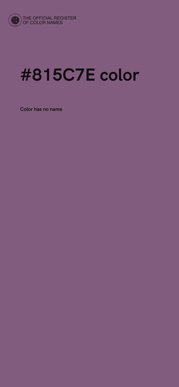 #815C7E color image