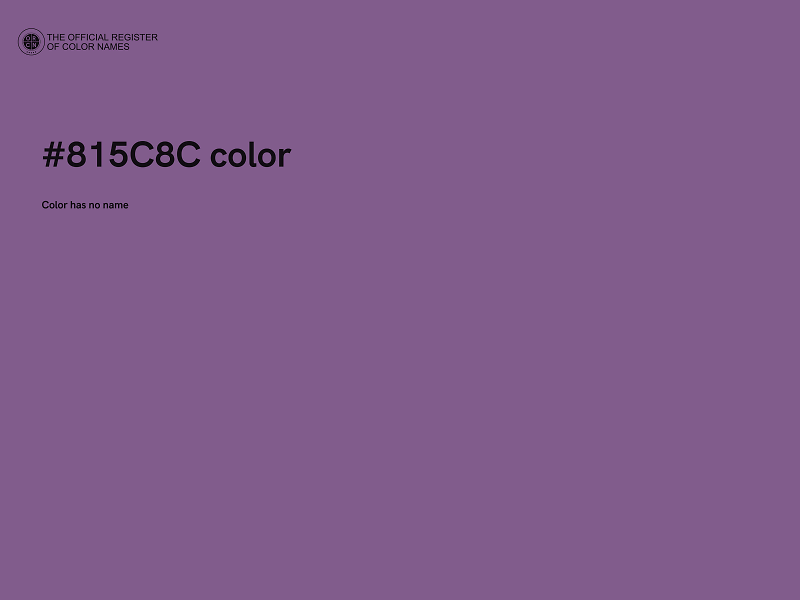 #815C8C color image