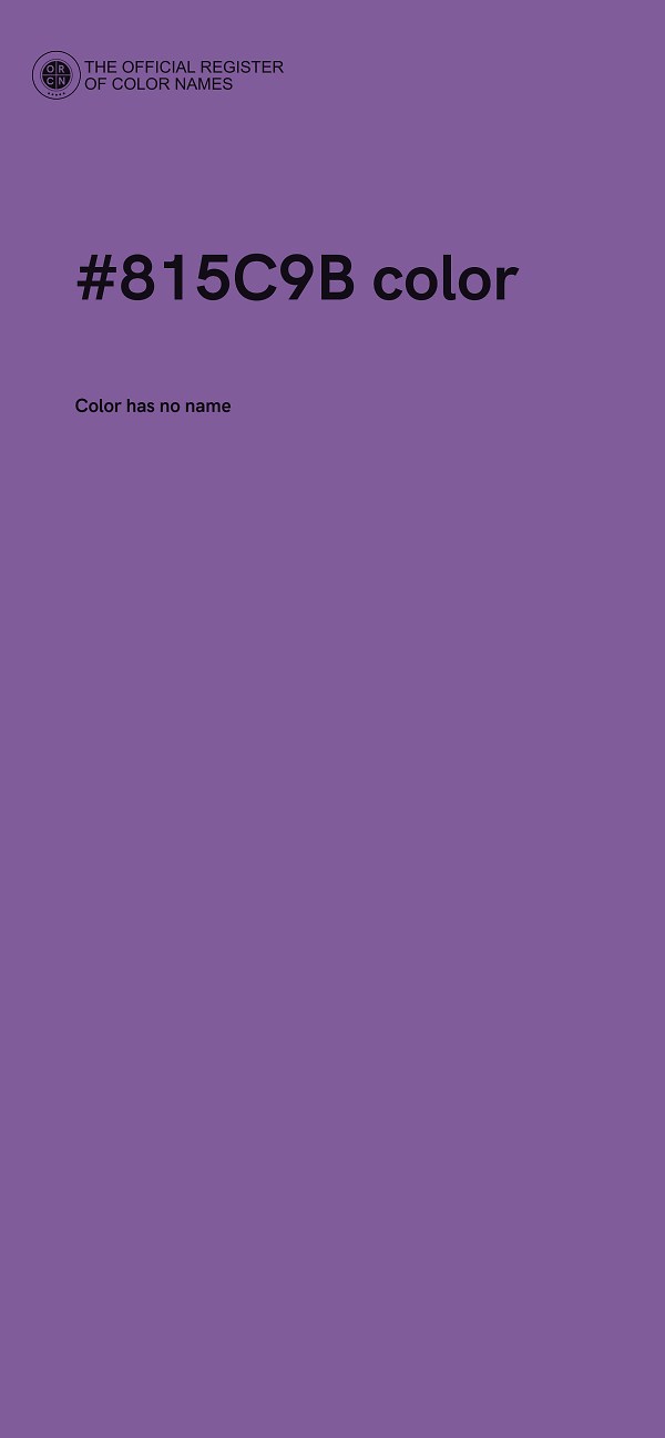 #815C9B color image