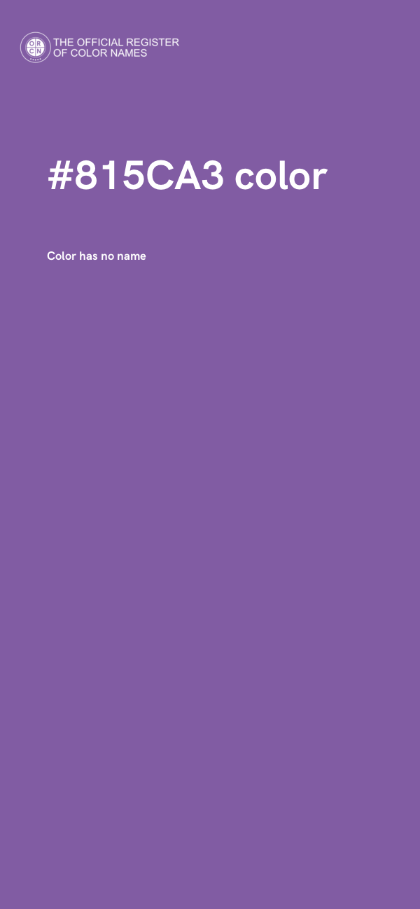 #815CA3 color image