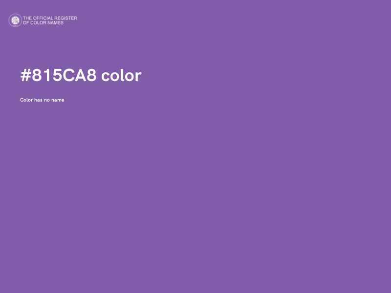 #815CA8 color image