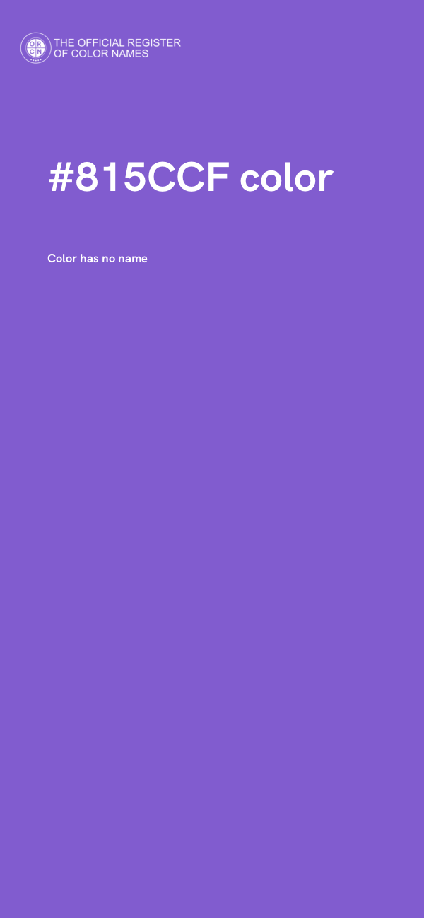 #815CCF color image