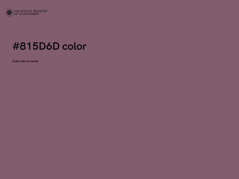 #815D6D color image