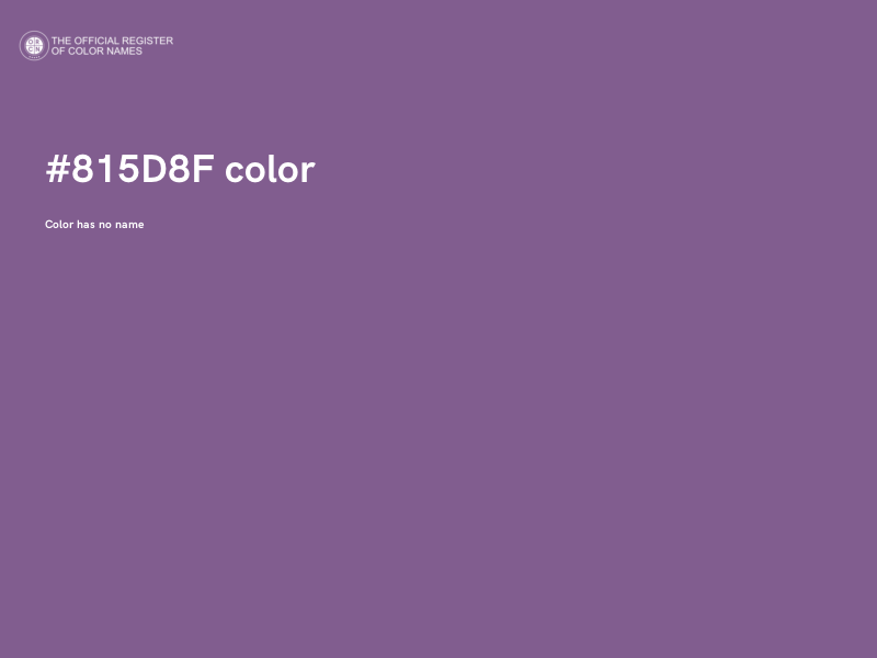 #815D8F color image
