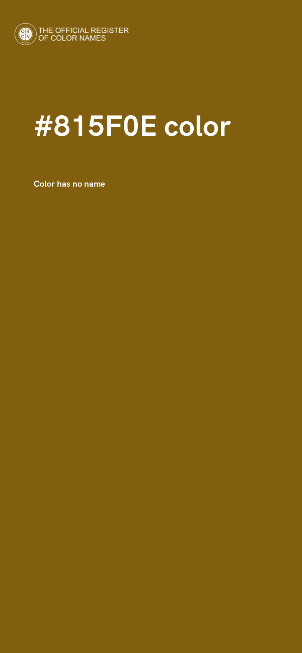 #815F0E color image