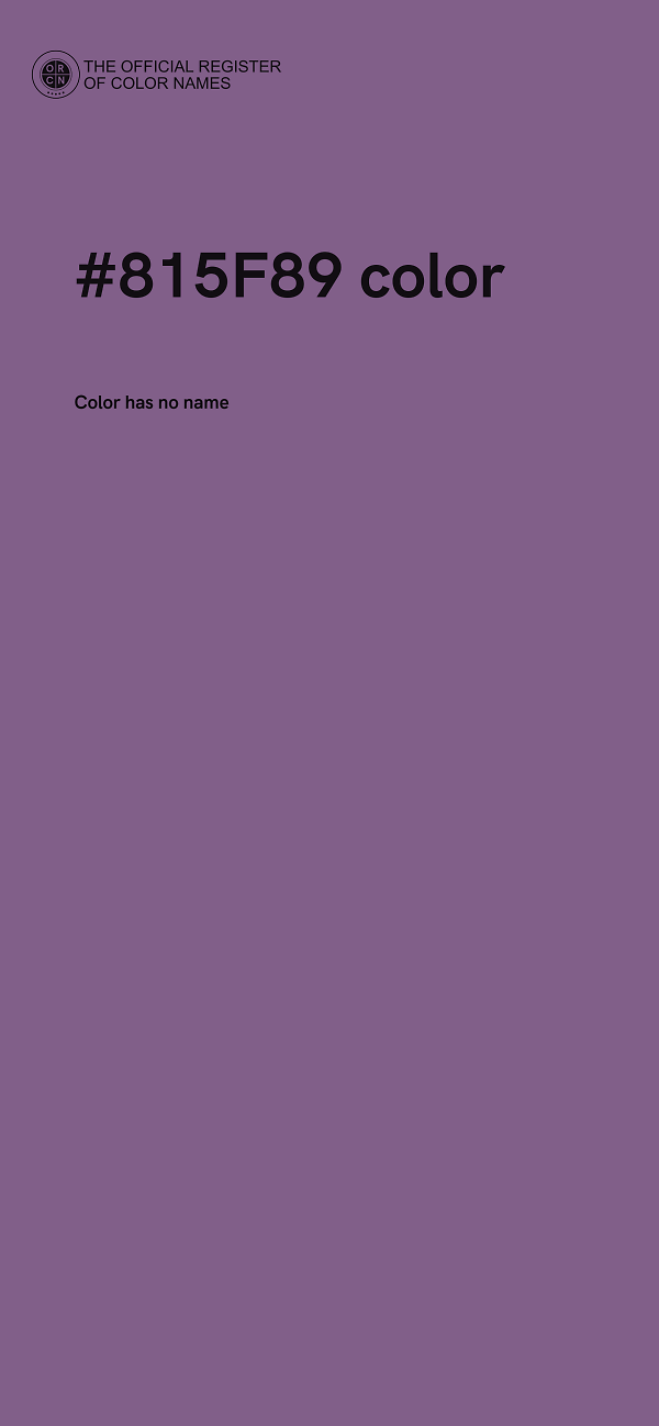 #815F89 color image