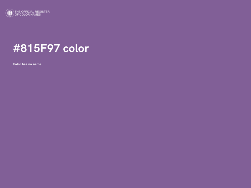#815F97 color image