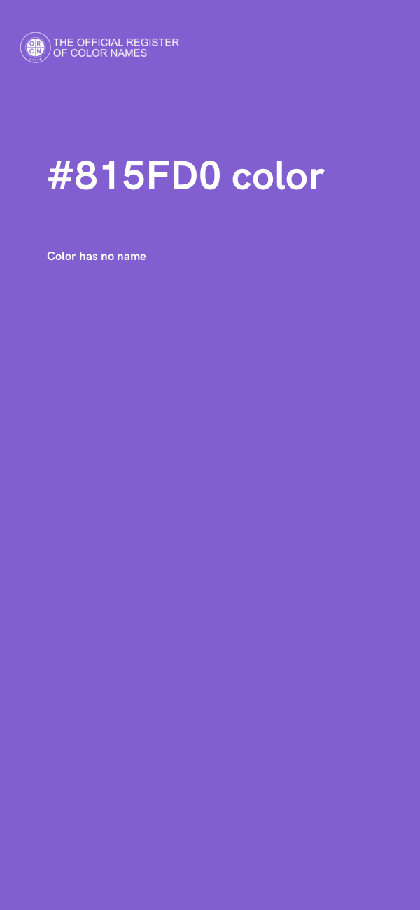#815FD0 color image