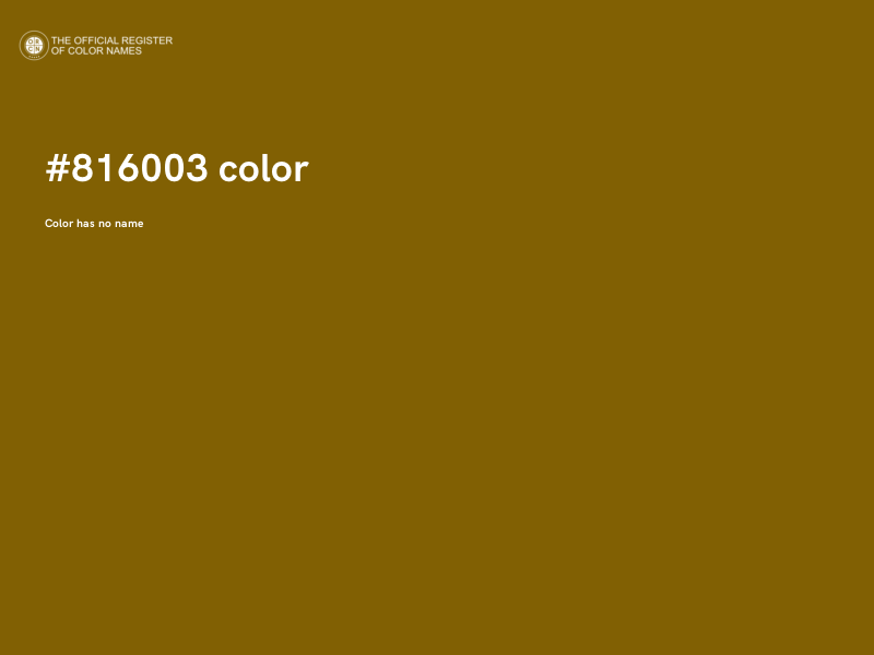 #816003 color image