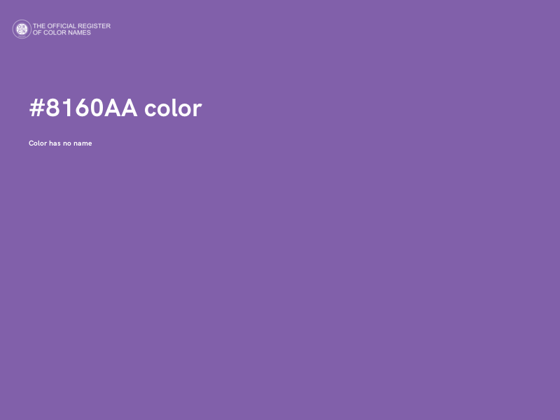 #8160AA color image
