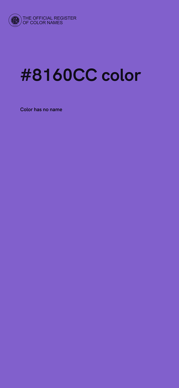#8160CC color image