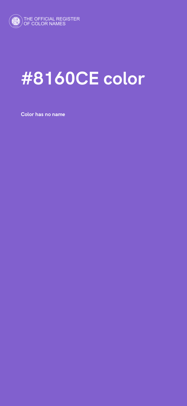 #8160CE color image