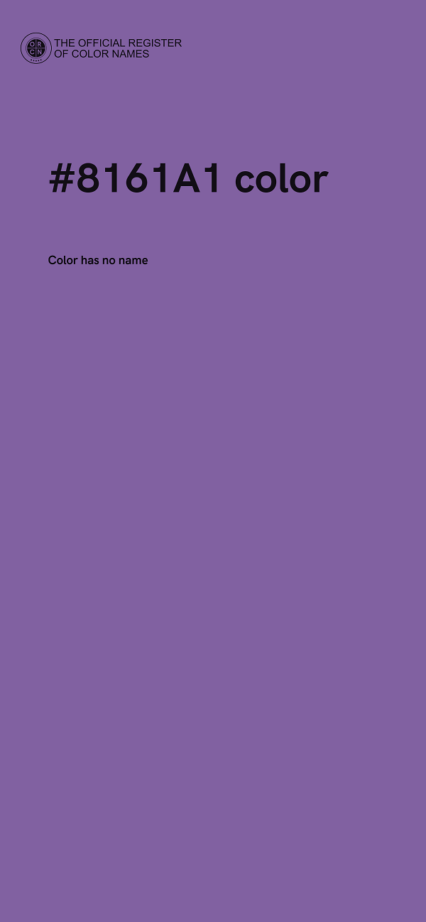 #8161A1 color image