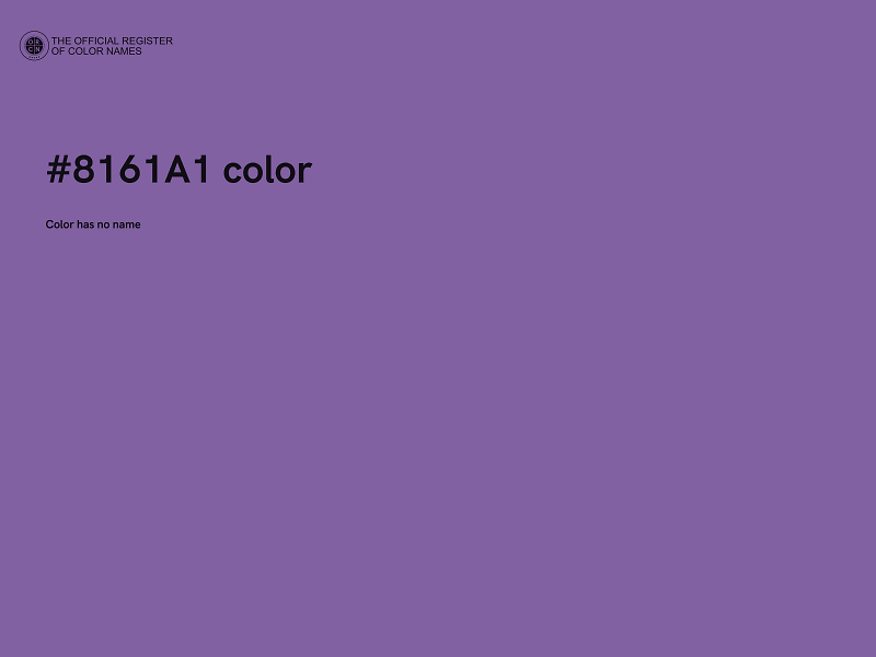#8161A1 color image