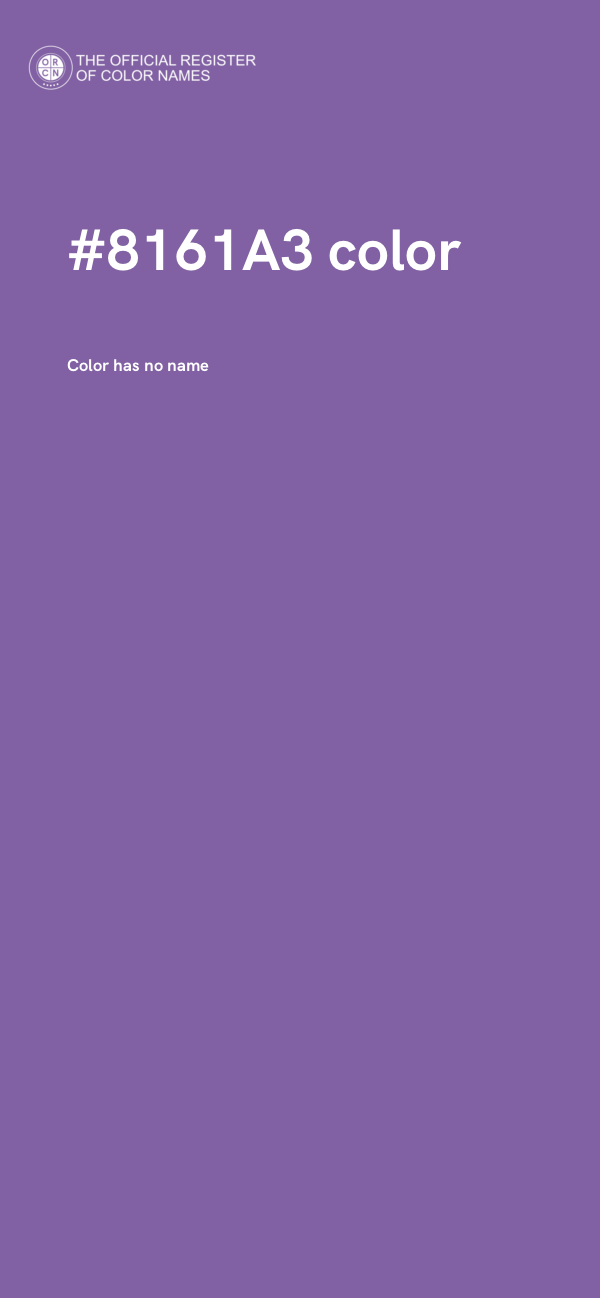 #8161A3 color image