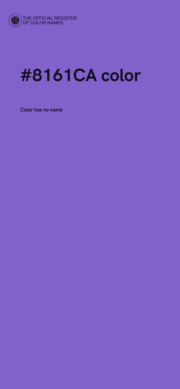 #8161CA color image