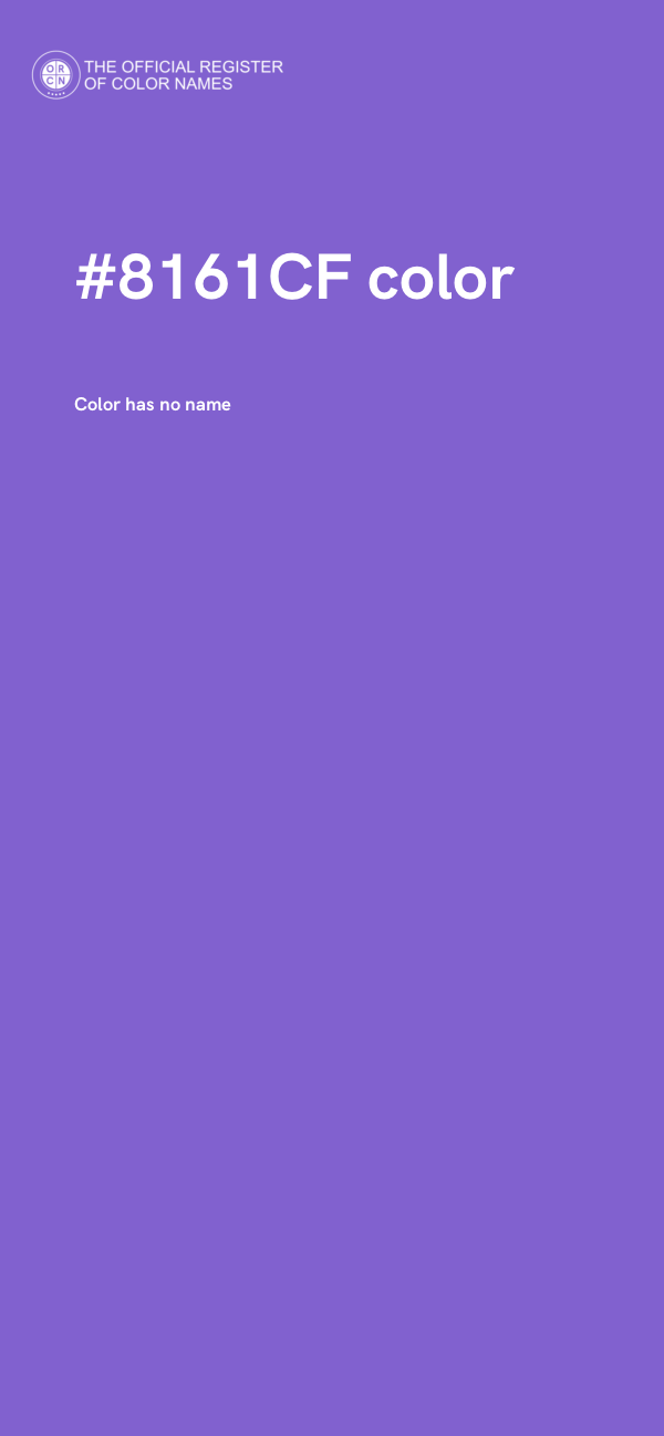 #8161CF color image