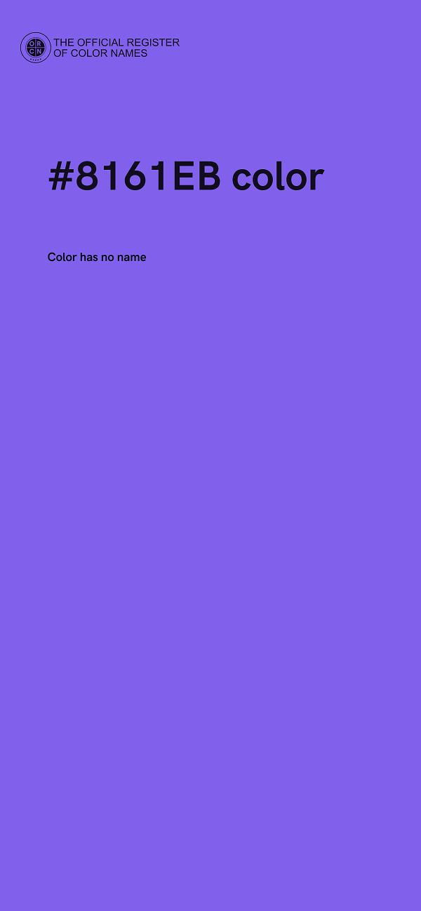 #8161EB color image