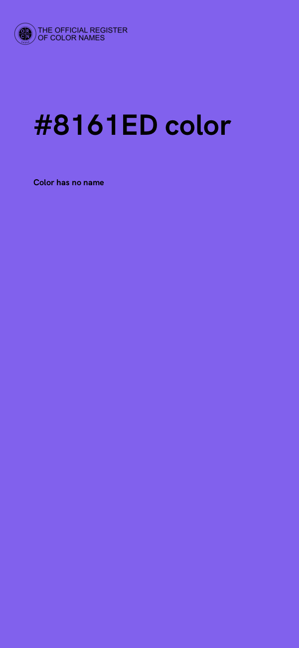 #8161ED color image