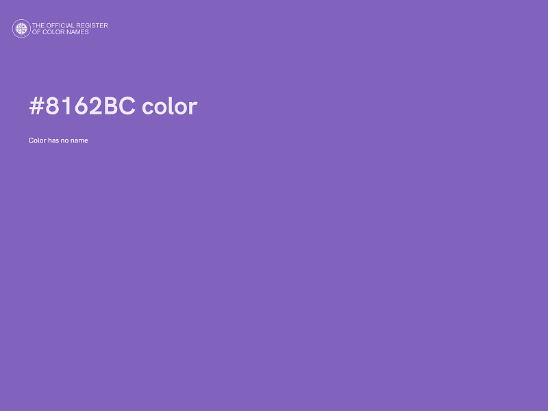 #8162BC color image