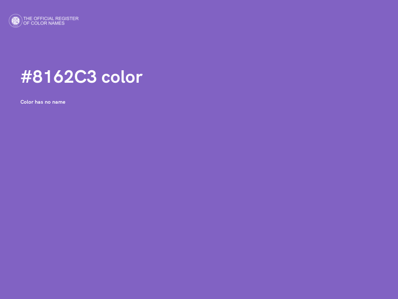 #8162C3 color image