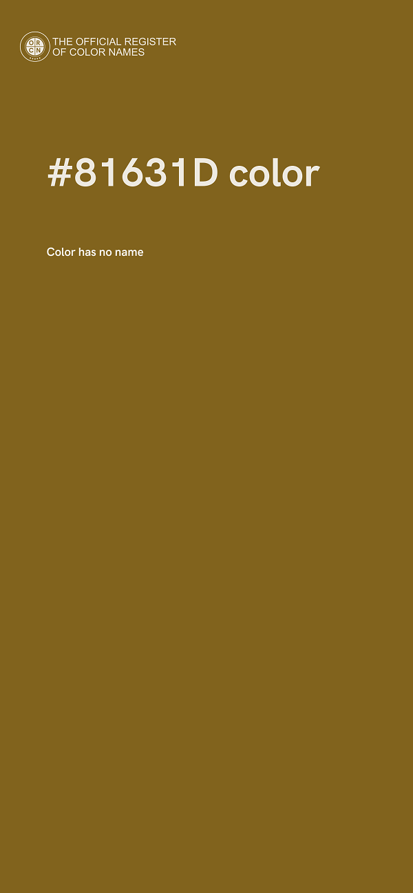 #81631D color image