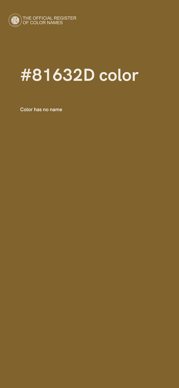#81632D color image