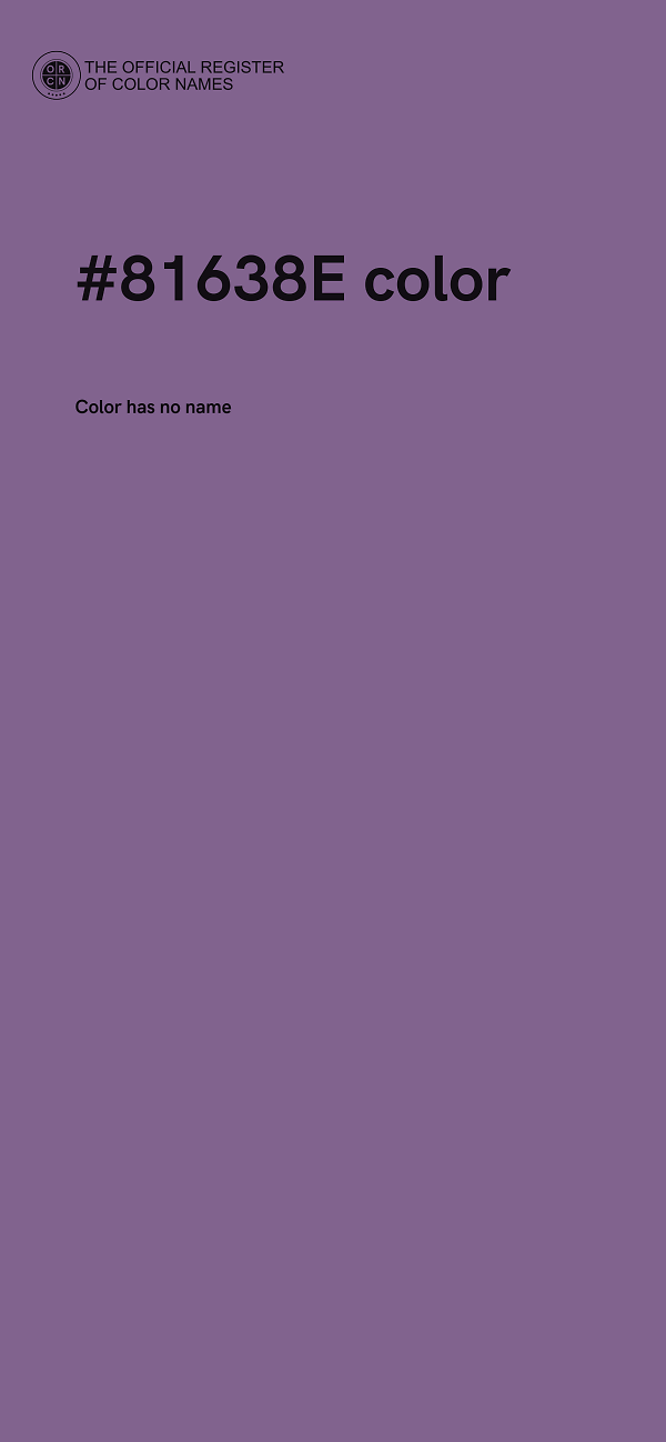 #81638E color image