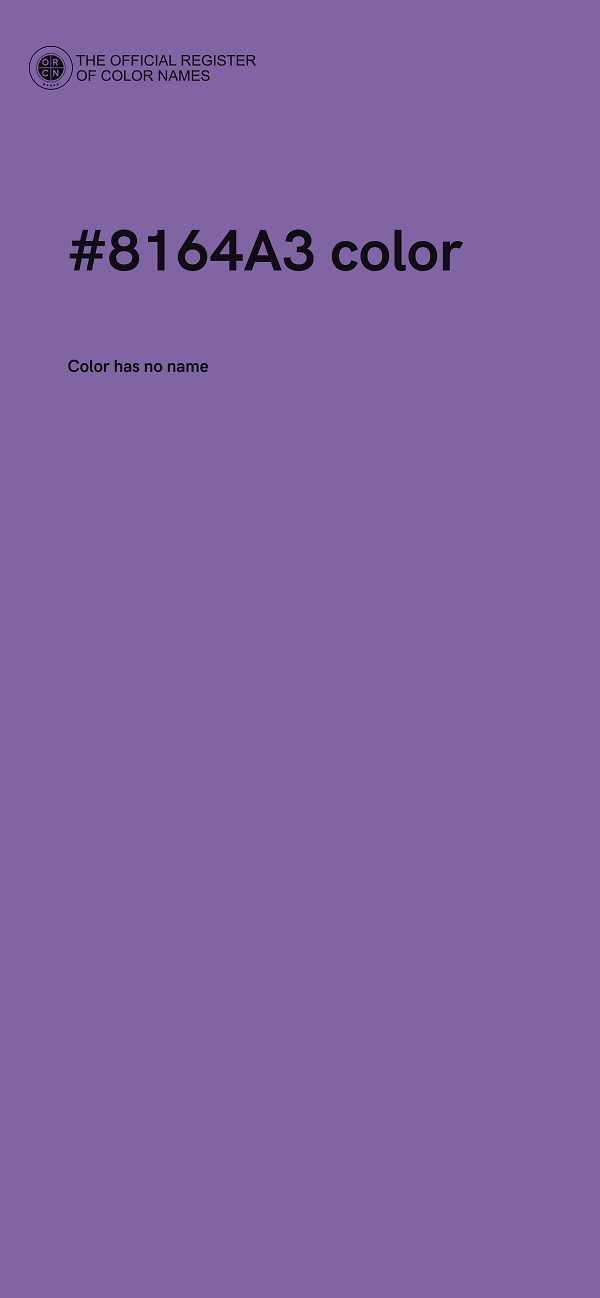 #8164A3 color image