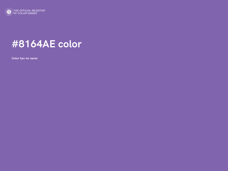 #8164AE color image