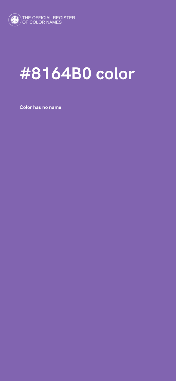 #8164B0 color image