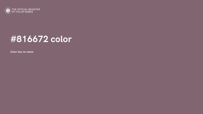 #816672 color image