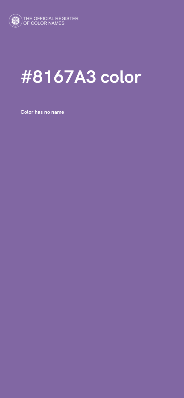 #8167A3 color image