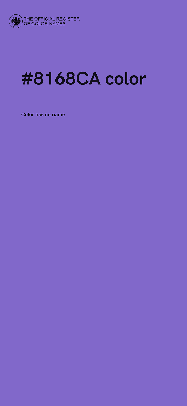 #8168CA color image