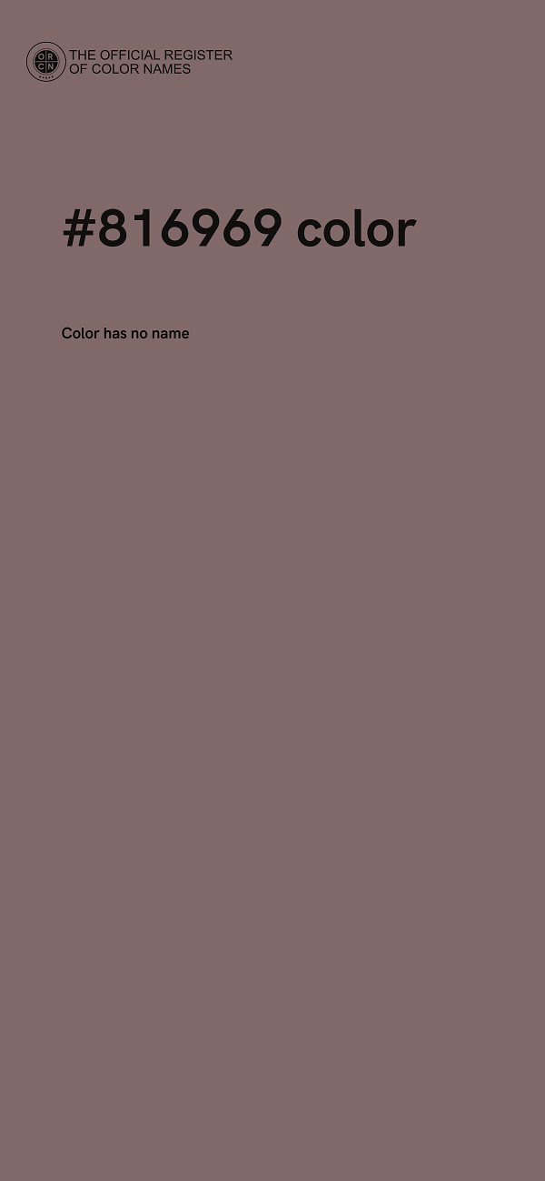 #816969 color image