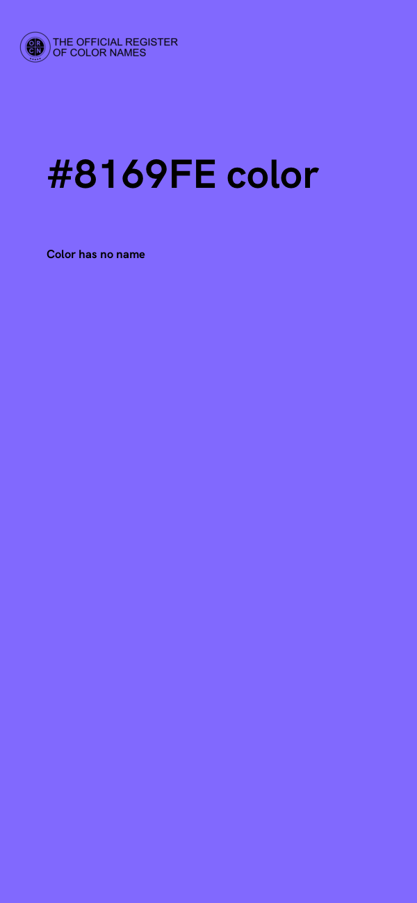 #8169FE color image