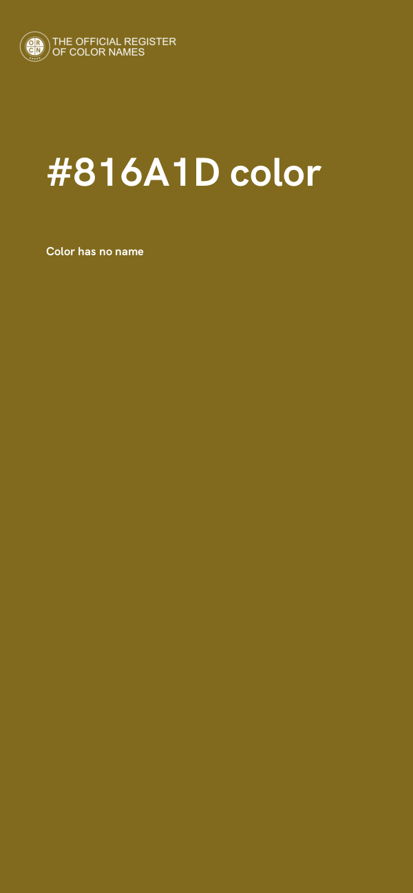 #816A1D color image