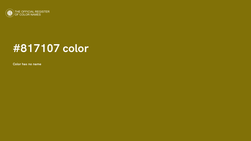#817107 color image