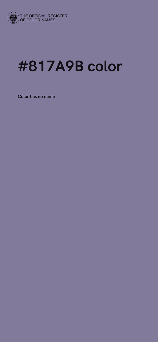 #817A9B color image